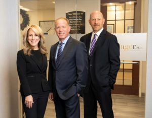 from left to right, Marci Goldfarb, Lee Schwartz and Jeffrey Ettenger